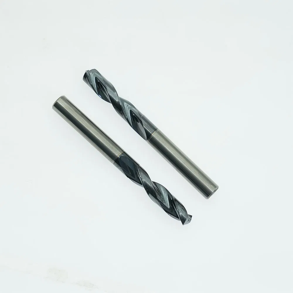 High Speed Cut Twist Custom Solid Carbide Drill Bit for Metal Deep Hole Drilling