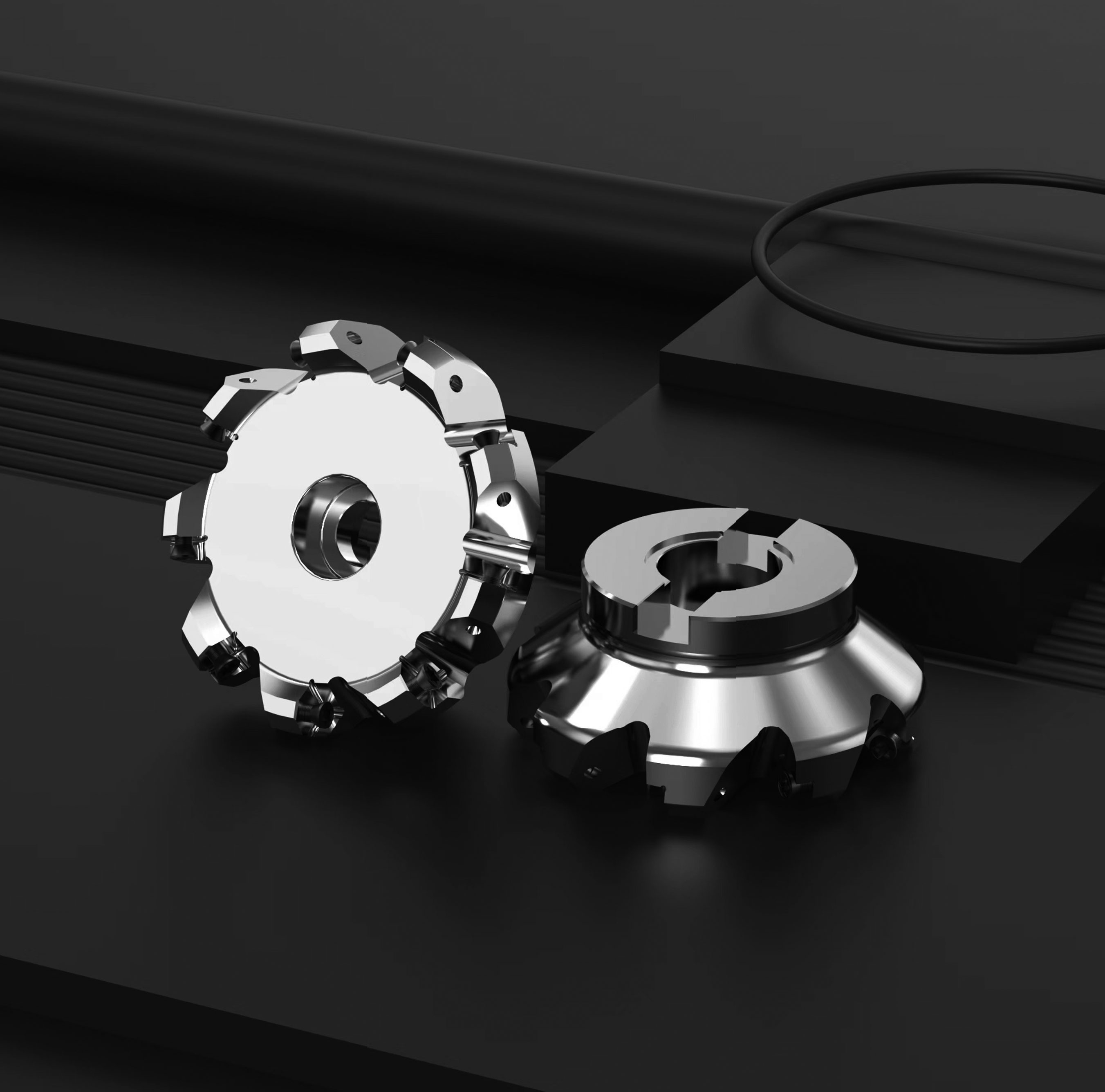 Functional Length Indexable Face Milling Tool S45HN09C-CF Replace Pramet HNGX0906ANSN Face Mill