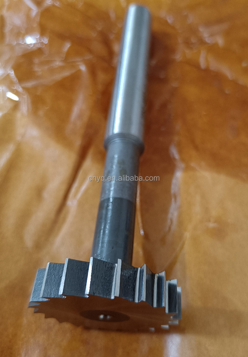 HSS M2 Milling Cutter for Woodruff Keyseat With Straight Teeth