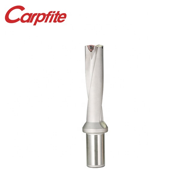 CNC Drilling Tools Indexable 3D U Drills 32mm to 40mm Diameter