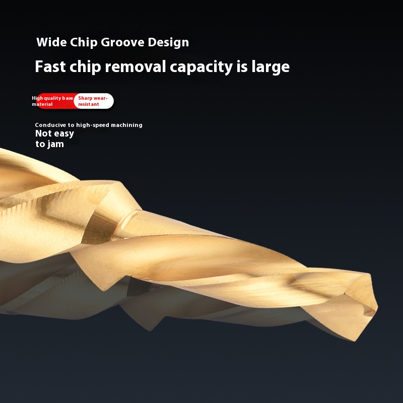 M3M5 Composite HSS Multi-Step Drill Bit Custom Link Non-Standard Twist Processing Includes Countersink and Chamfer Features