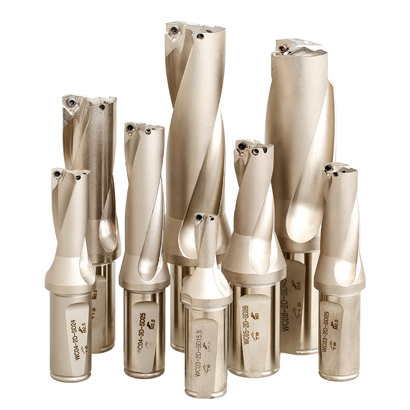 Drilling Carbide U Drill Insert Spmg Wcmt 50MM Indexable U-drills 3D/4D/5D and Inserts