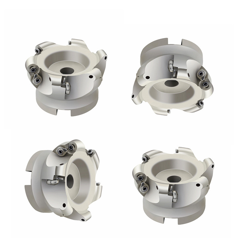 EMR5R 4T/6T Indexable Face Mill Cutter, End Milling Cutter, for RPMW Inserts