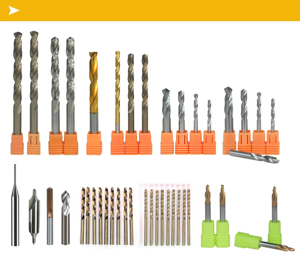 High Precision Twist Drill Bits Jobber Twist Solid Carbide Drill Drilling Tool
