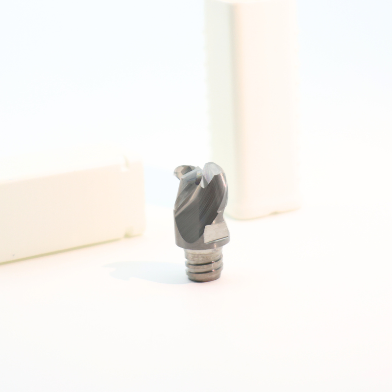 3-Flute Tungsten Carbide Straight Shank High-Efficiency End Mill for Aluminum CNC Router Milling