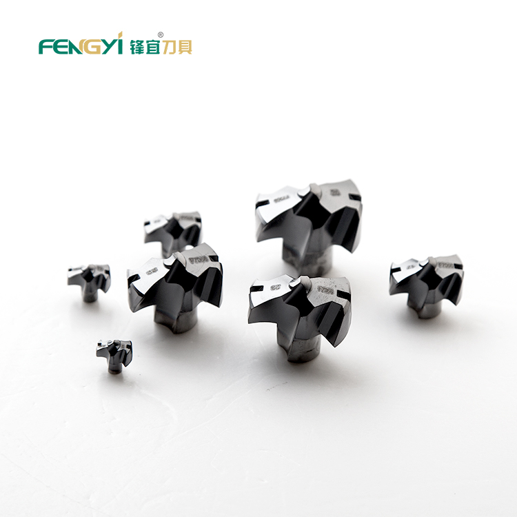 Fengyi Customized Cobaltly Power Drill Set 3 Teeth Drill Indexable Head Special Drilling Head