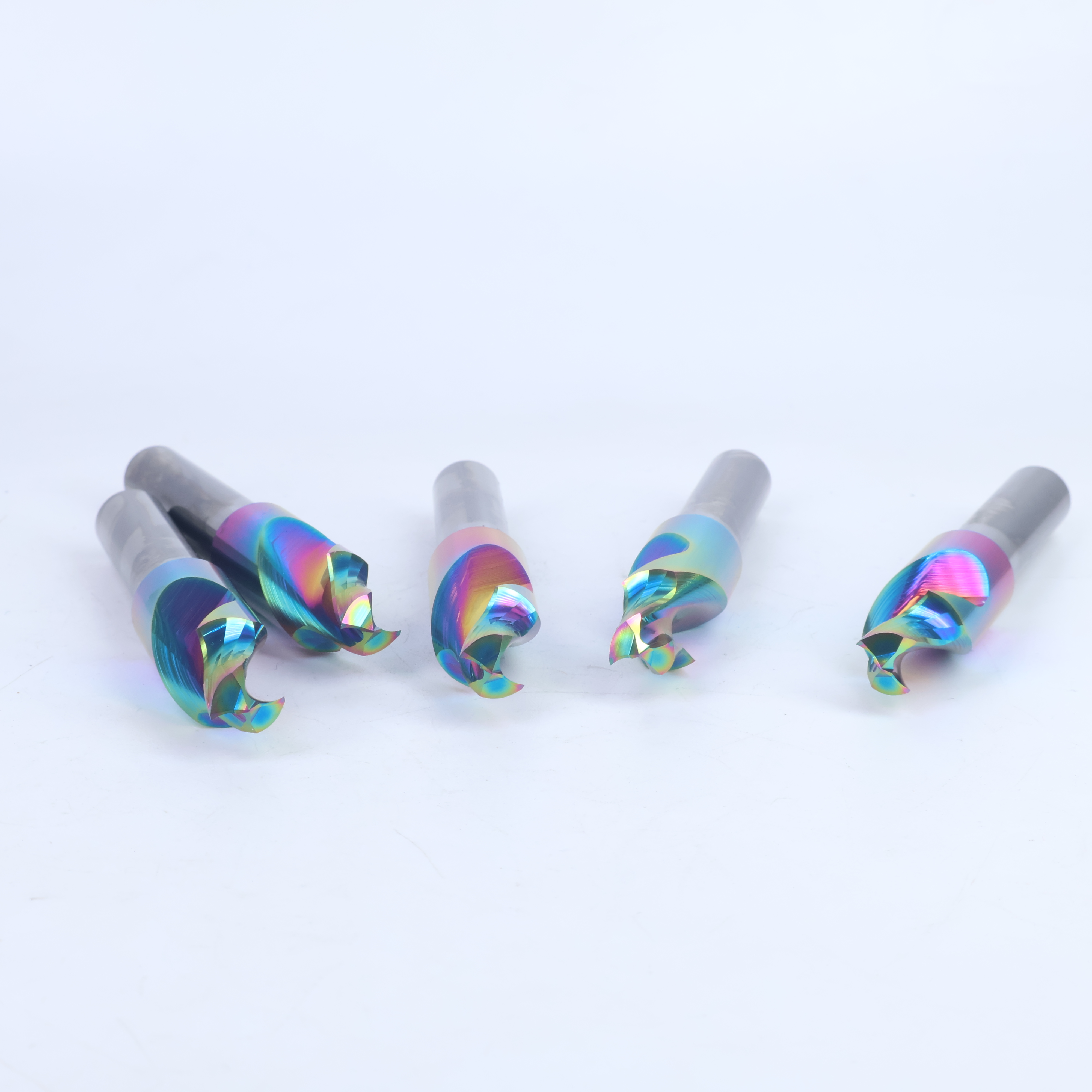 High Quality Color-coated Step Drill Made of Hard Alloy for Wood Panel Processing