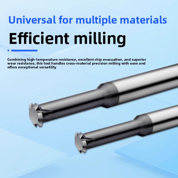 Solid Carbide Thread Mill Stainless Steel Single Flute Extended Milling Cutter for CNC Machining Center