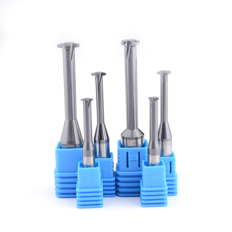 Solid Carbide 4-Flute Single Teeth Thread End Mills Cutter with TIALN Coating T Type OEM/ODM Customizable