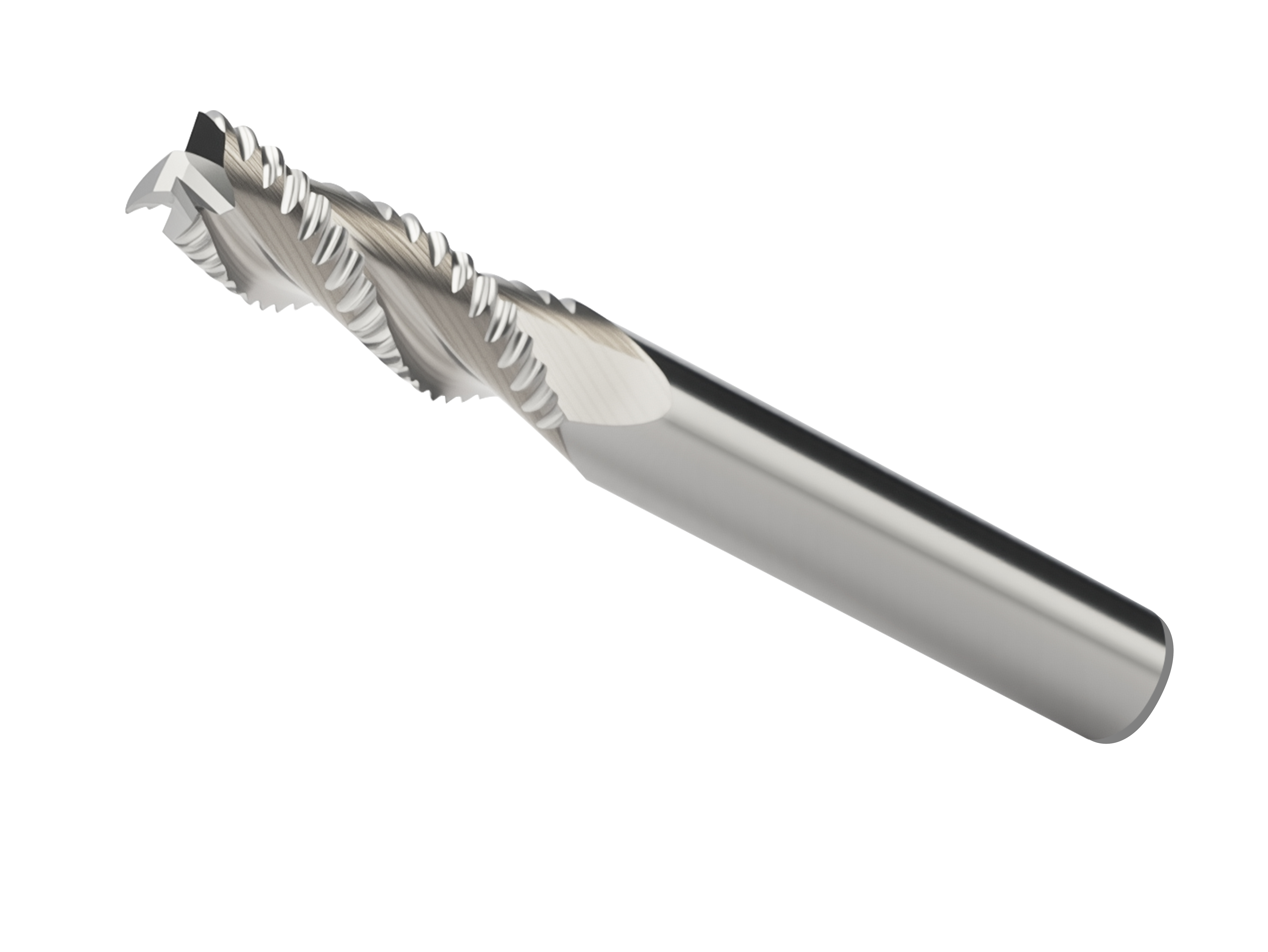 ZROYEE High-efficiency 3 Flute Carbide Roughing End Mill AlTin Coating OEM/ODM Customizable Cost-effective Milling Cutter CMG