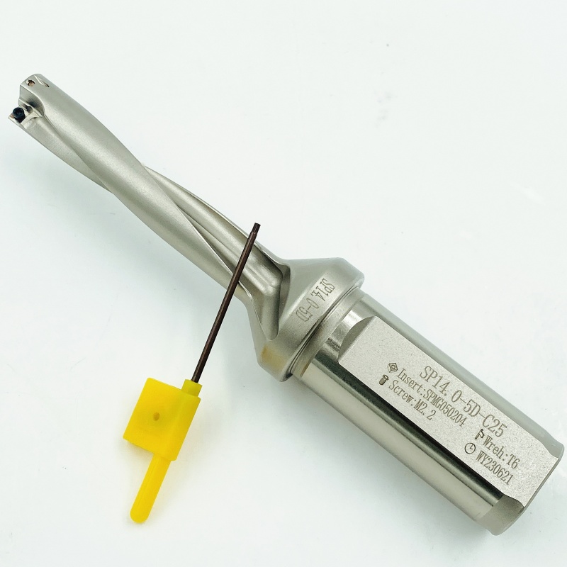 High Quality SP Series U Drill, Indexable U Drill, Depth 5D, 12mm-30mm, Drilling Tool Suitable for Lathe