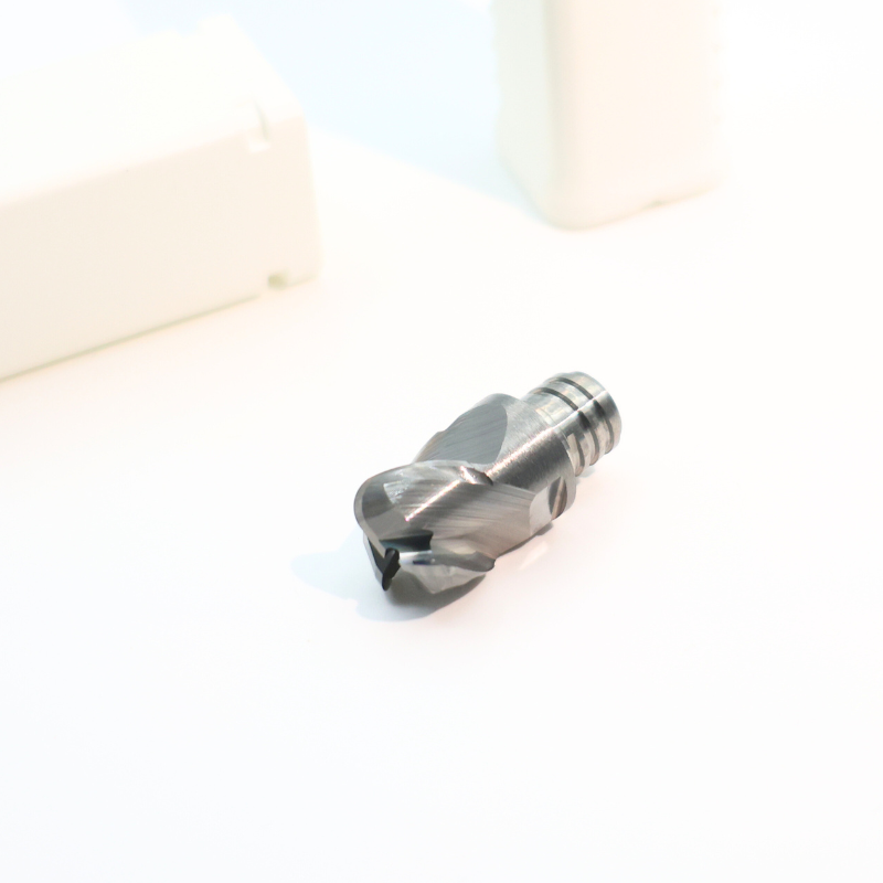 3-Flute Tungsten Carbide Straight Shank High-Efficiency End Mill for Aluminum CNC Router Milling