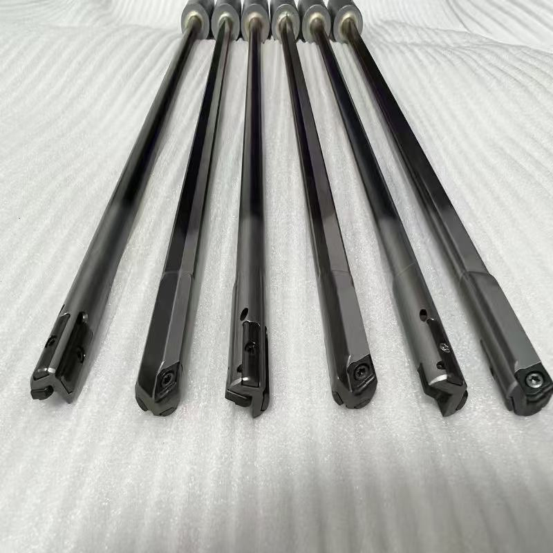 Indexable Insert Gun Drill with Carbide Insert for Deep Hole Machining