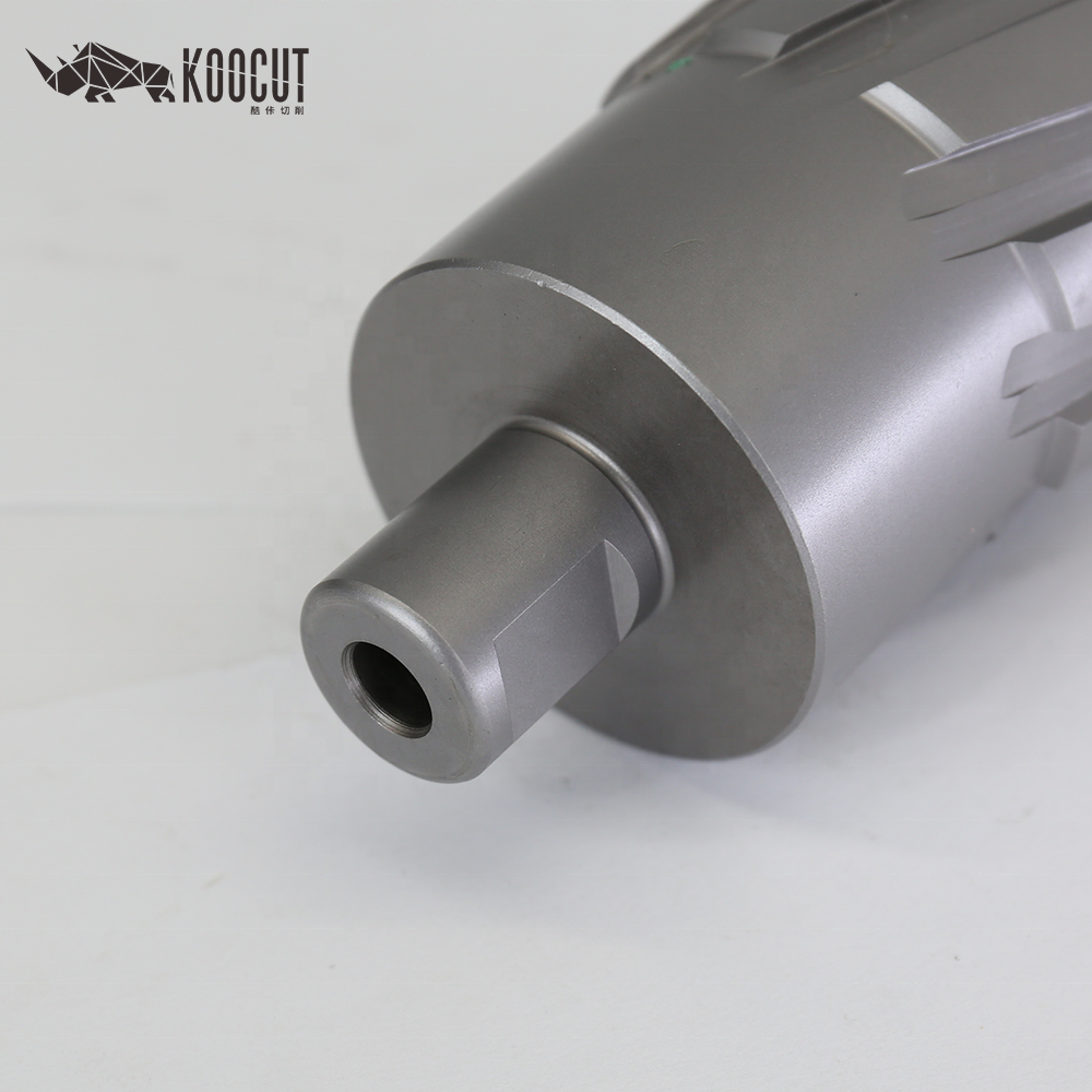 KOOCUT 75mm V6 Core Drill Bit TCT Carbide Metal Cutting Core Drill Machine Bits TCT Core Drill Bit