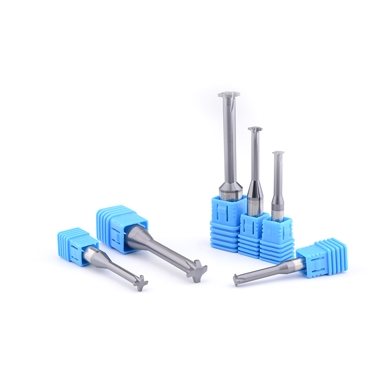 Solid Carbide 4-Flute Single Teeth Thread End Mills Cutter with TIALN Coating T Type OEM/ODM Customizable