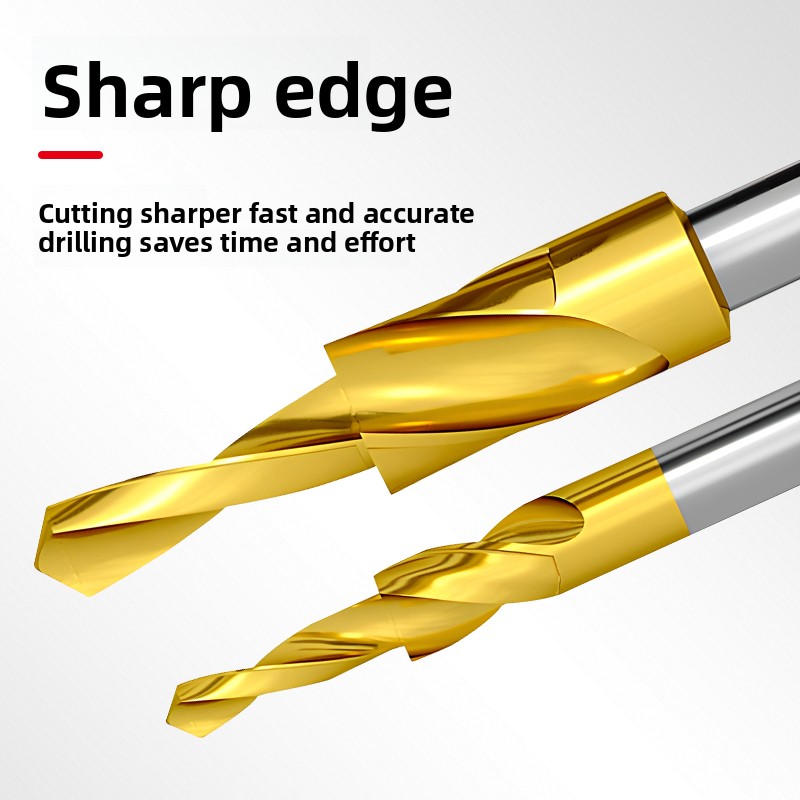 BOSSL Cobalt-Containing Step Drill Bit Set Stainless Steel Screws Countersink Drill Composite Drill Customizable Unfinished Made