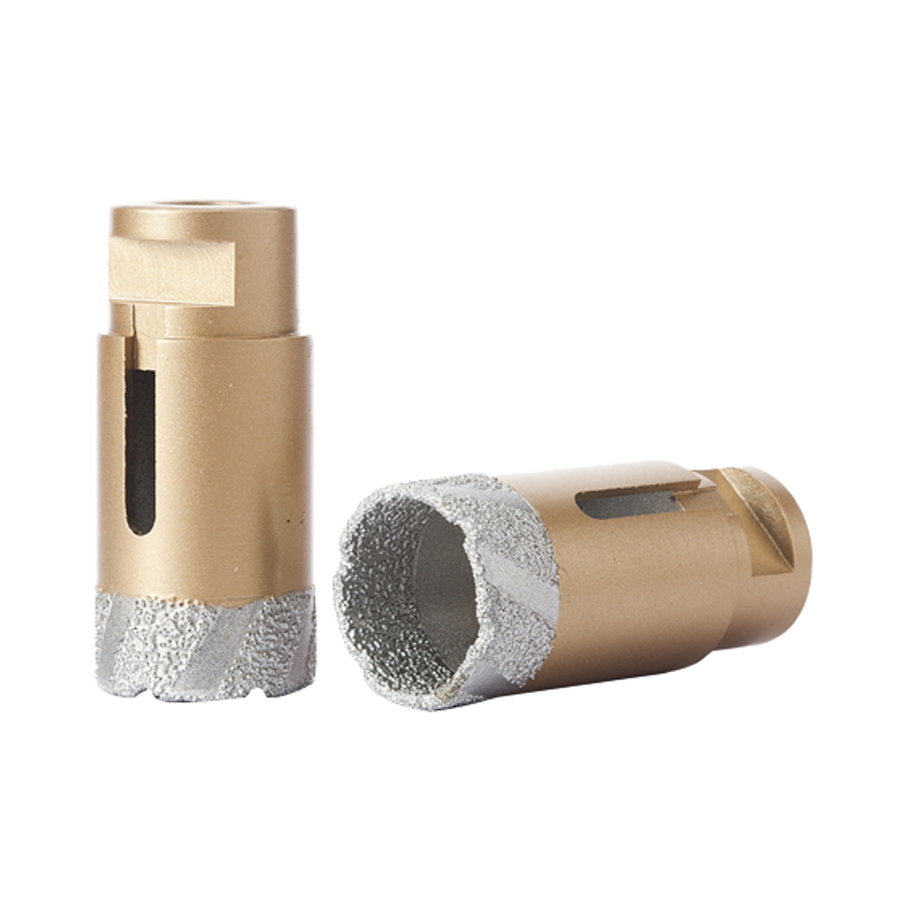 Diamond Bit Core Drill Concrete Alloy Steel Diamond Particle Core Drill For Tile Drilling