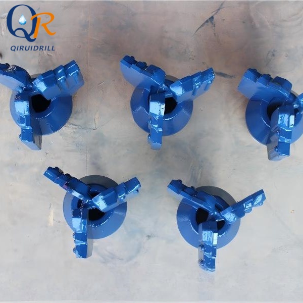 Scraper Drill Bits for Geological Survey Drilling, Three Blade Composite Disc Drill Bits, and Various Models of Stepped