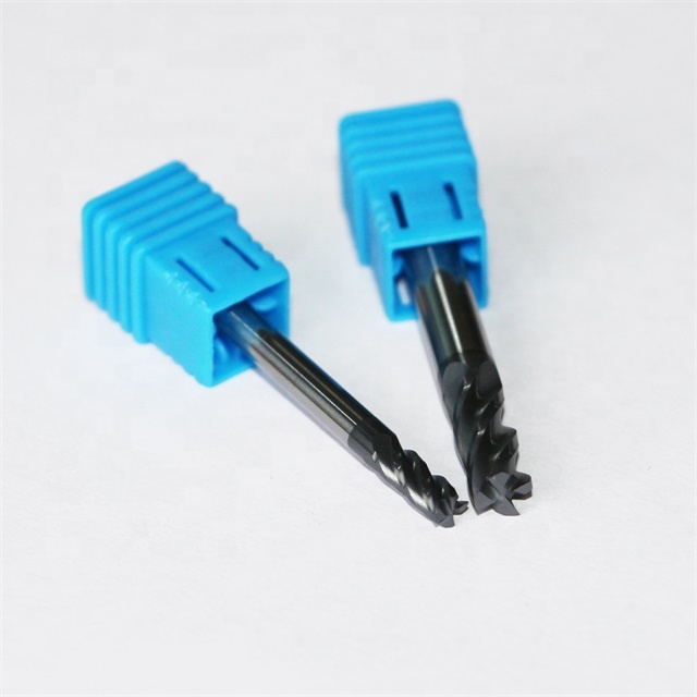 DLCC 12mm Cemented Carbide Material 4 Flutes End Mills Milling Tools