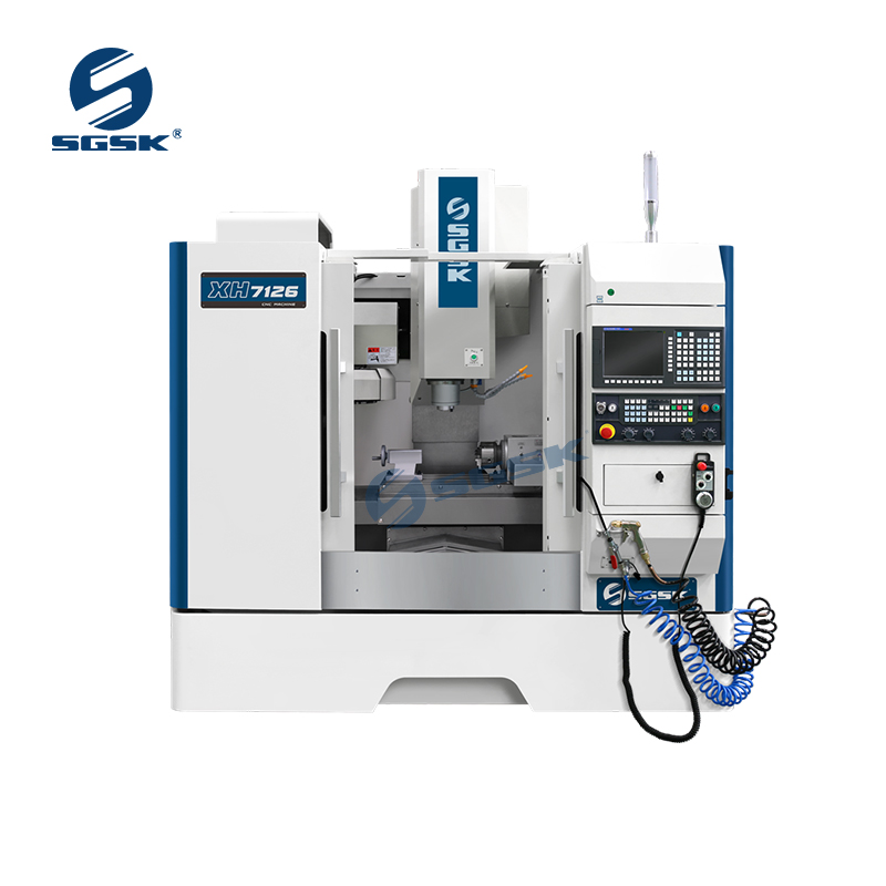 SGSK High-speed Precision 4 Axis Milling Machine In China XH7124 Price List China Milling Machine