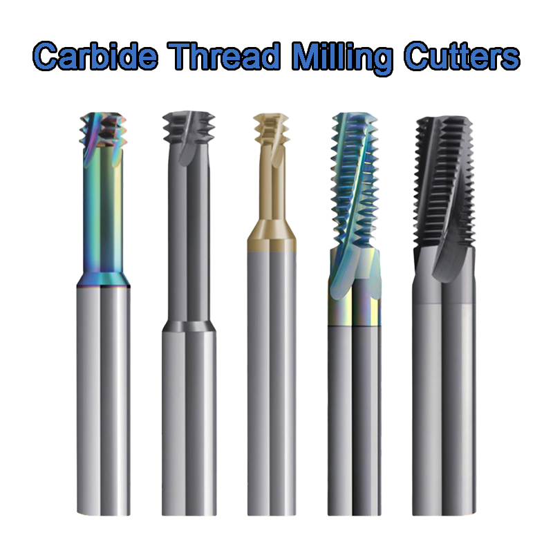 OEM/ODM Customizable Solid Carbide NPT-D8 Thread Mill, Full Profile TM-KP5A 1/8-27 for CNC Steel &amp; Cast Iron Pipe Threading