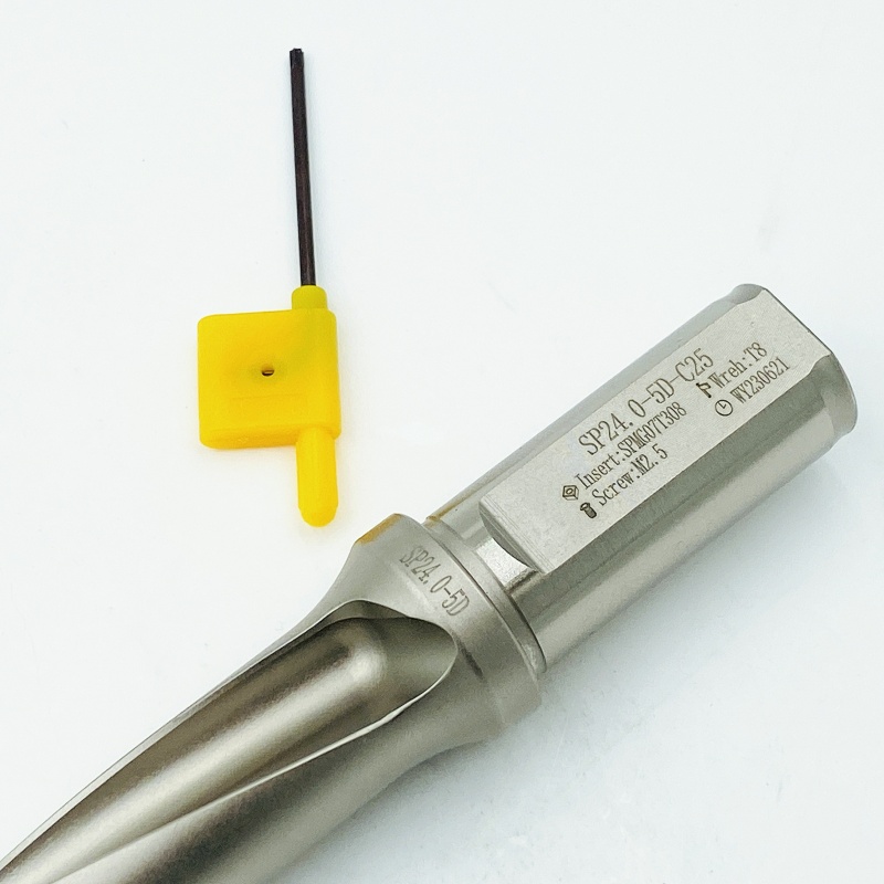 High Quality SP Series U Drill, Indexable U Drill, Depth 5D, 12mm-30mm, Drilling Tool Suitable for Lathe