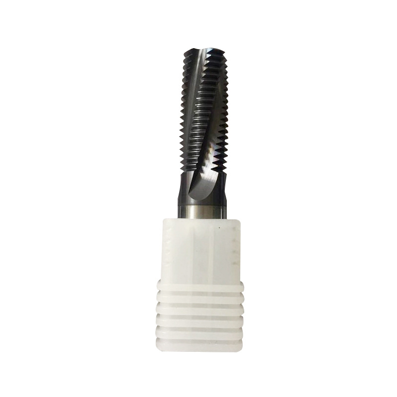 Sanlude Factory Directly Wholesale Tungsten Steel High-Precision Single Threaded Full-Teeth Thread Milling Cutter End Mill High