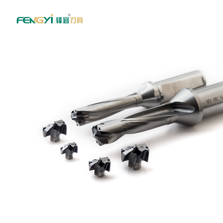 Customized Cobaltly Power Drill Set 3 Teeth Drill Indexable Head Special Drilling Head