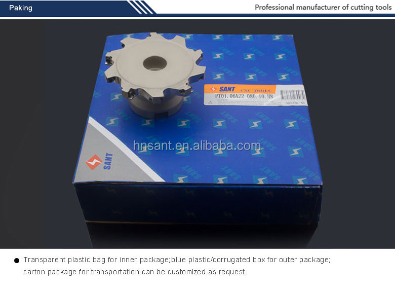 Indexable Milling Cutter Side and Face Mill with Inserts MPHT060304-DM