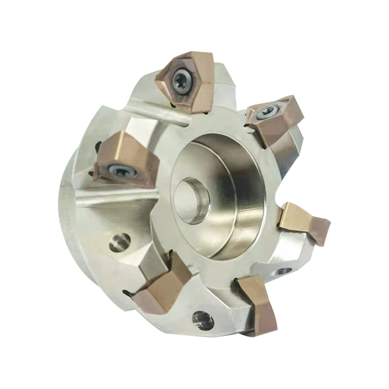 Factory Wholesale Indexable Face Mill Right Angle square Shoulder Face Milling Cutter for Metal Cutting Face Mill for Aluminum