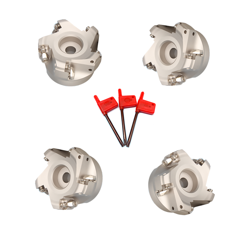 CNC Indexable Lathe Face Milling Cutter AJX Face End Mill AJX12/14 High-Feed Face Mill for Inserts JDMW12/14