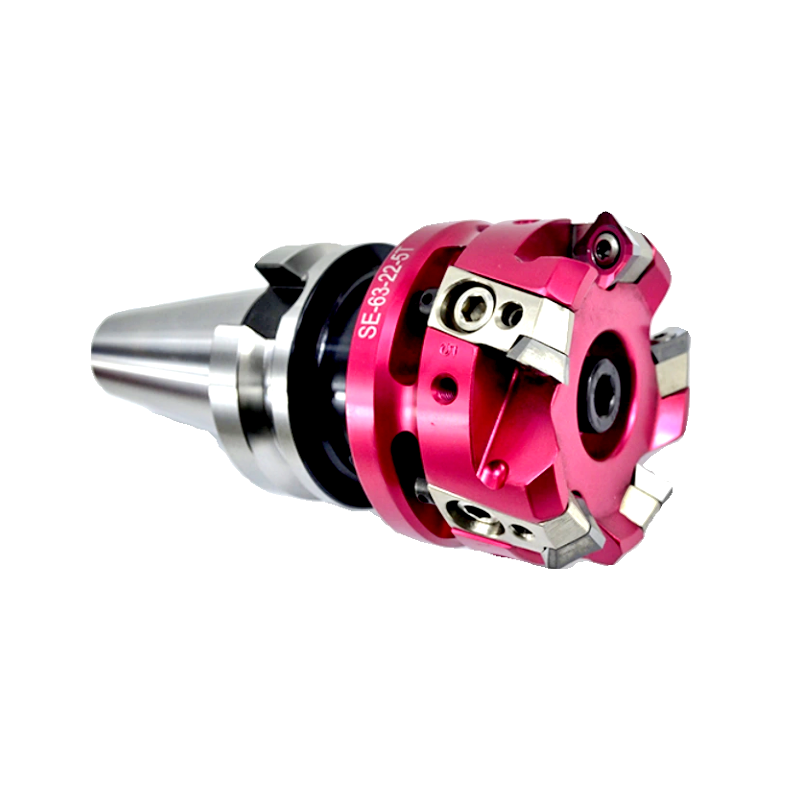 SE12 Indexable Face Mill Cutter SEHT1204 Insert Milling Customizable OEM Support Fine Tuning for Aluminum Square Shoulder
