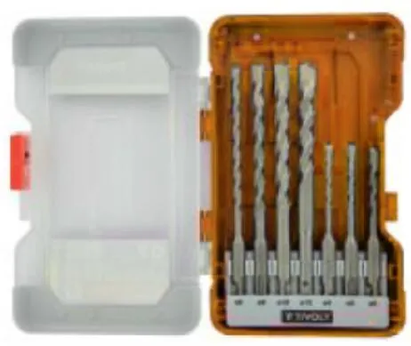 Solid Carbide Tip SDS Masonry Drill Bit Packaging