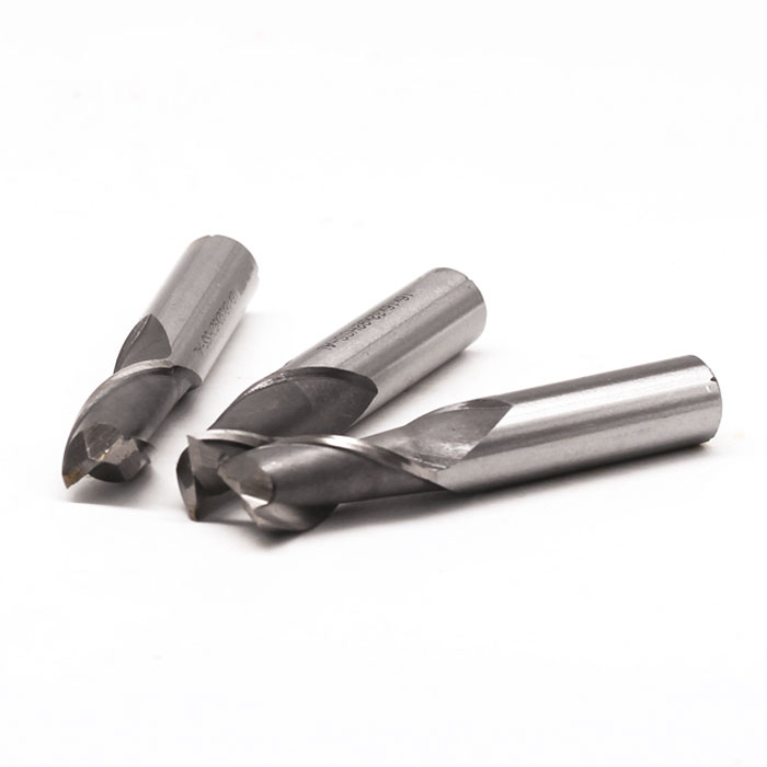 Hss Straight Shank End Mill 2 Flute Keyway Square CNC Milling Cutter