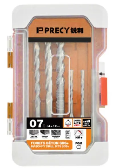 Solid Carbide Tip SDS Masonry Drill Bit Packaging