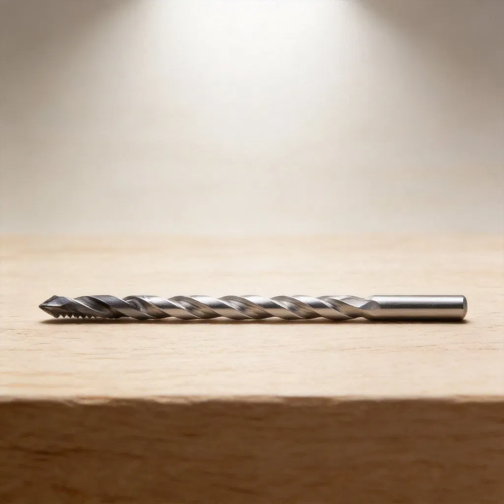 Solid Carbide Internal Coolant Drill Bit for Deep Hole Drilling