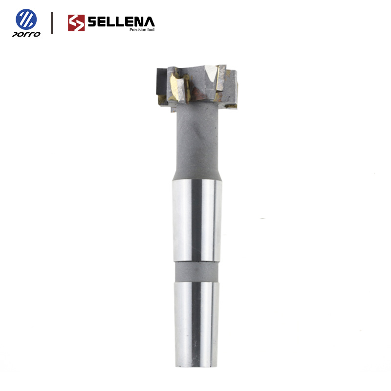 Welded YG8 Alloy T-Slot Milling Cutter Tungsten Steel Rough Inserted Straight Shank for Hardness Metal Keyway Endmills Tool