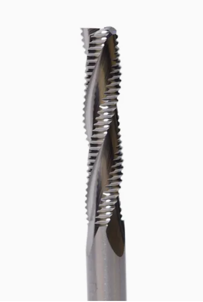ZZST Factory Tungsten Carbide End Mills Three Flutes Ripple Roughing Milling Cutter Steel Spiral Roughing End Mills