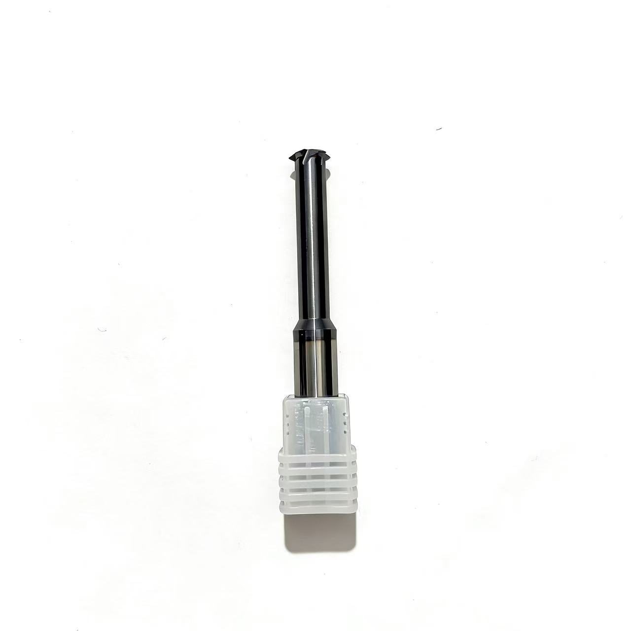 CUFFNOD Solid Carbide Single Tooth Thread Milling Cutter AITiN Coated CNC Thread Mill OEM/ODM 30 Helix Angle for
