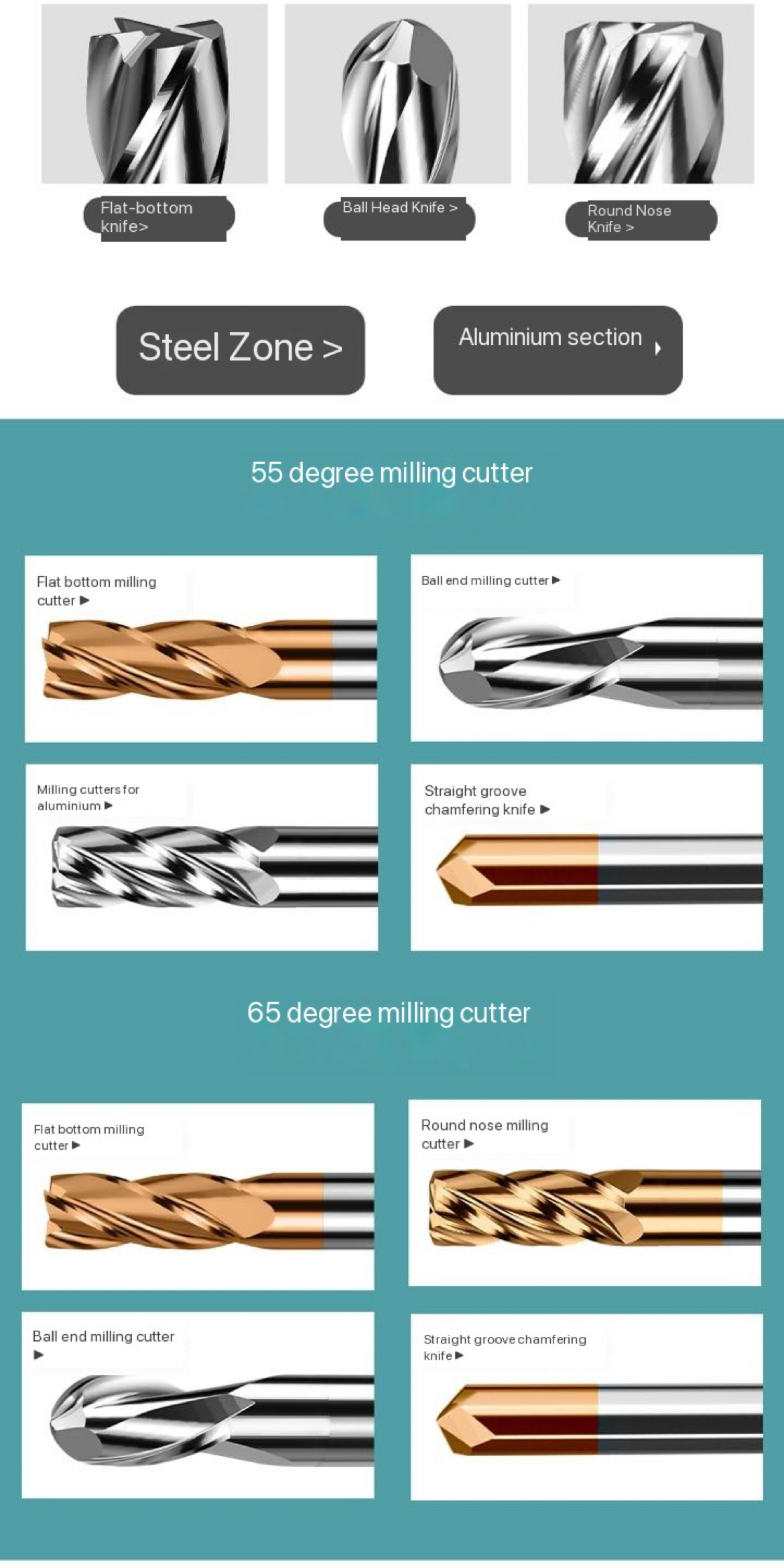 Cnc Milling Cutter Tool 2