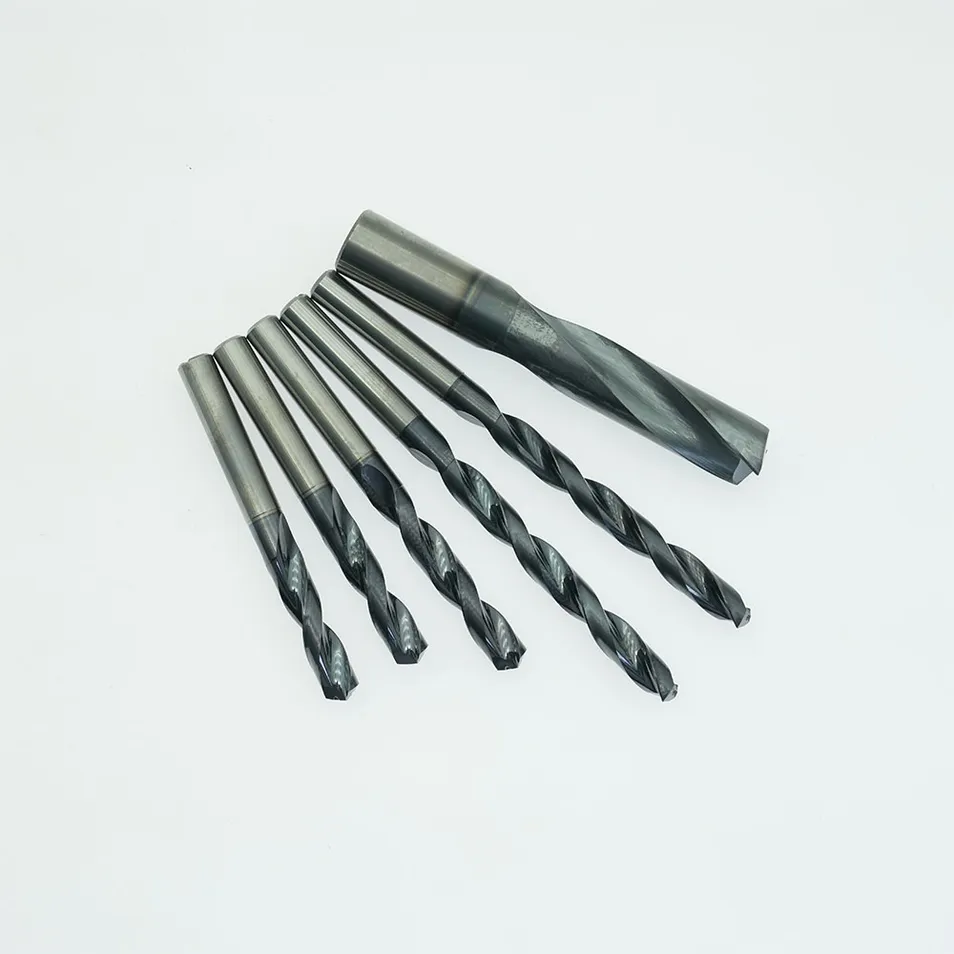 High Speed Cut Twist Custom Solid Carbide Drill Bit for Metal Deep Hole Drilling Product Image 3