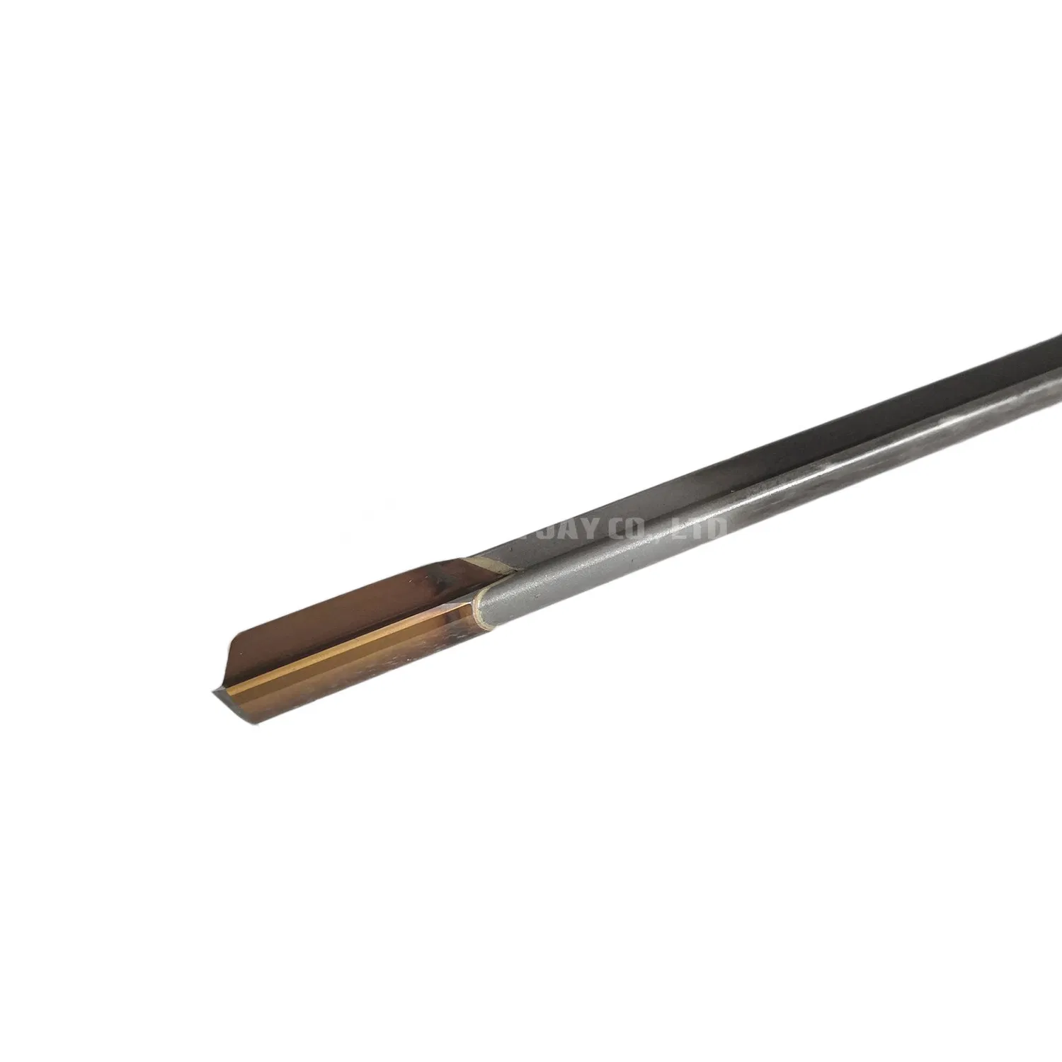 China Double Flutes Cemented Carbide Tipped Two Holes Deep Gun Drill