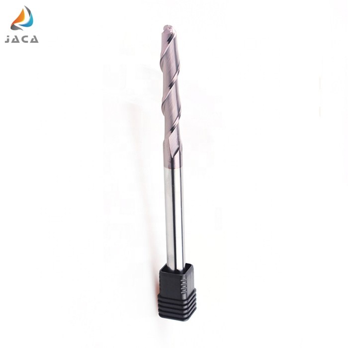 R0.5-12.5mm Ball Nose End Mill/2-4 Flutes Carbide Milling Cutter for Steel