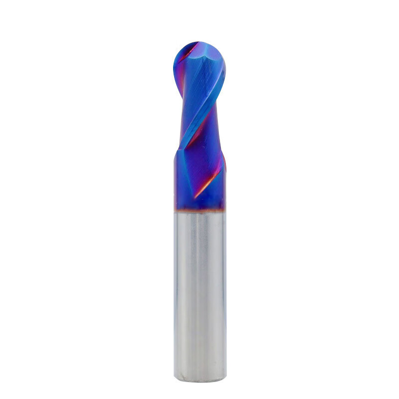 High-Performance Coated Ultra-Fine Carbide Ball End Mills Long-Life Customizable 10mm Face Mill Precision Medical Milling