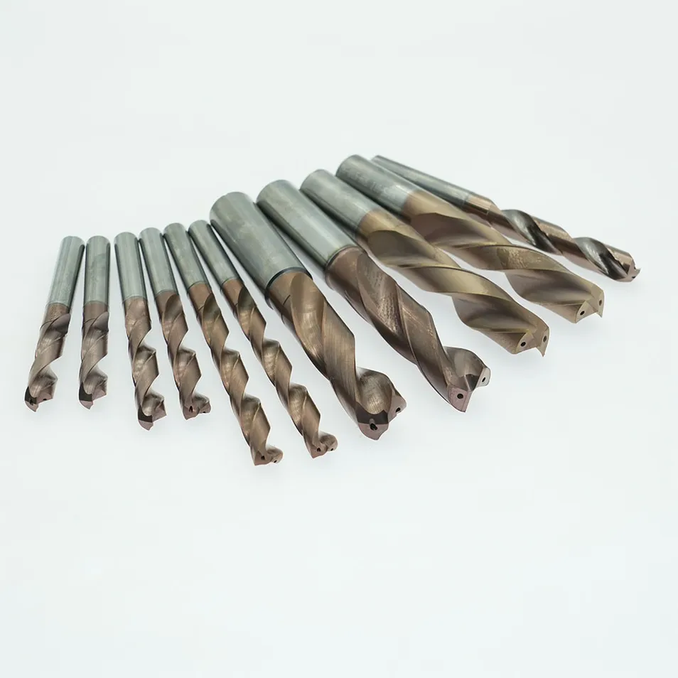 High Speed Cut Twist Custom Solid Carbide Drill Bit for Metal Deep Hole Drilling Product Image 2