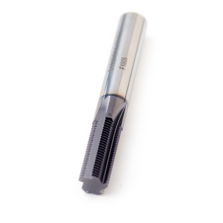 Fengyi Customized ISO Metric Full Profile Standard Straight Flutes Solid Carbide Threading Mills