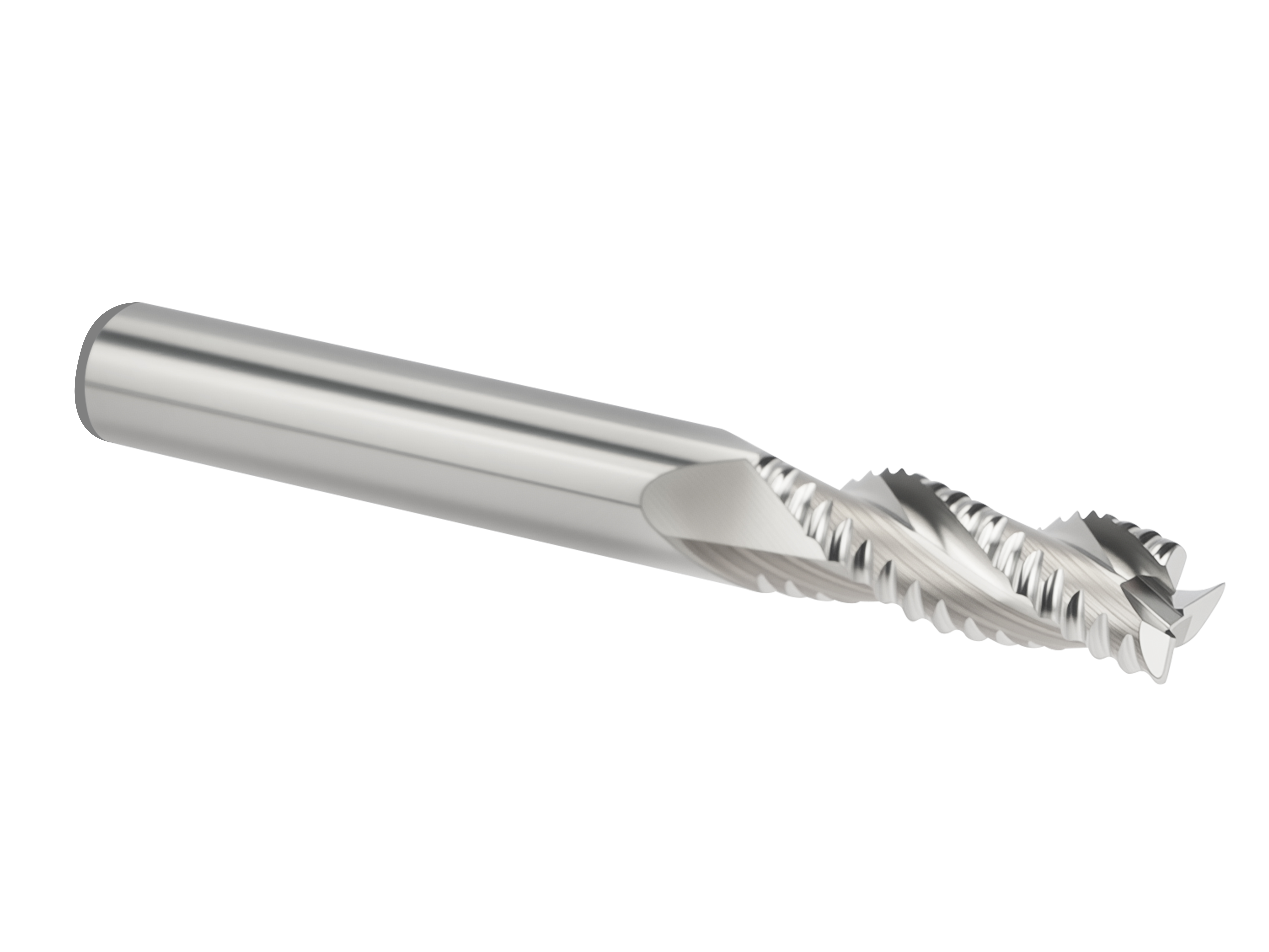 ZROYEE High-efficiency 3 Flute Carbide Roughing End Mill AlTin Coating OEM/ODM Customizable Cost-effective Milling Cutter CMG