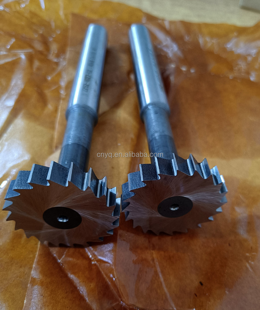 HSS M2 Milling Cutter for Woodruff Keyseat With Straight Teeth