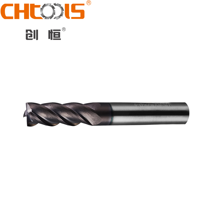 HRC45 Flat End Milling Cutter for CNC Machine Four-Flute End Mills for Efficient Milling