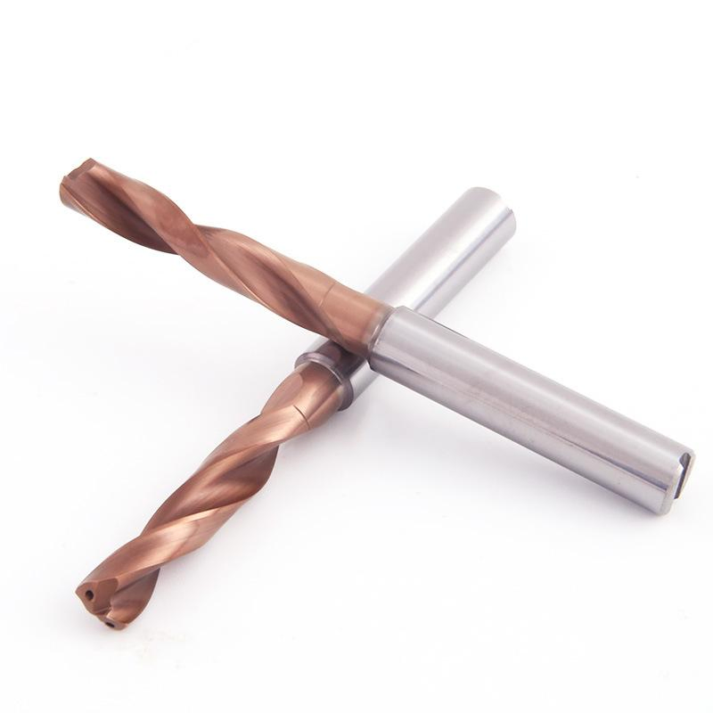 China Factory on Sale Good Quality Ultra Precision HRC 55 Solid Carbide Twist Drill Bit for Metal Use on CNC Machine with Coating